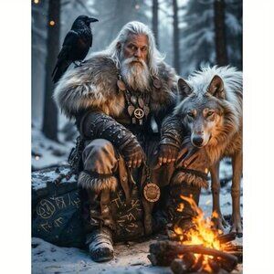 Viking Man Diamond Painting Kit